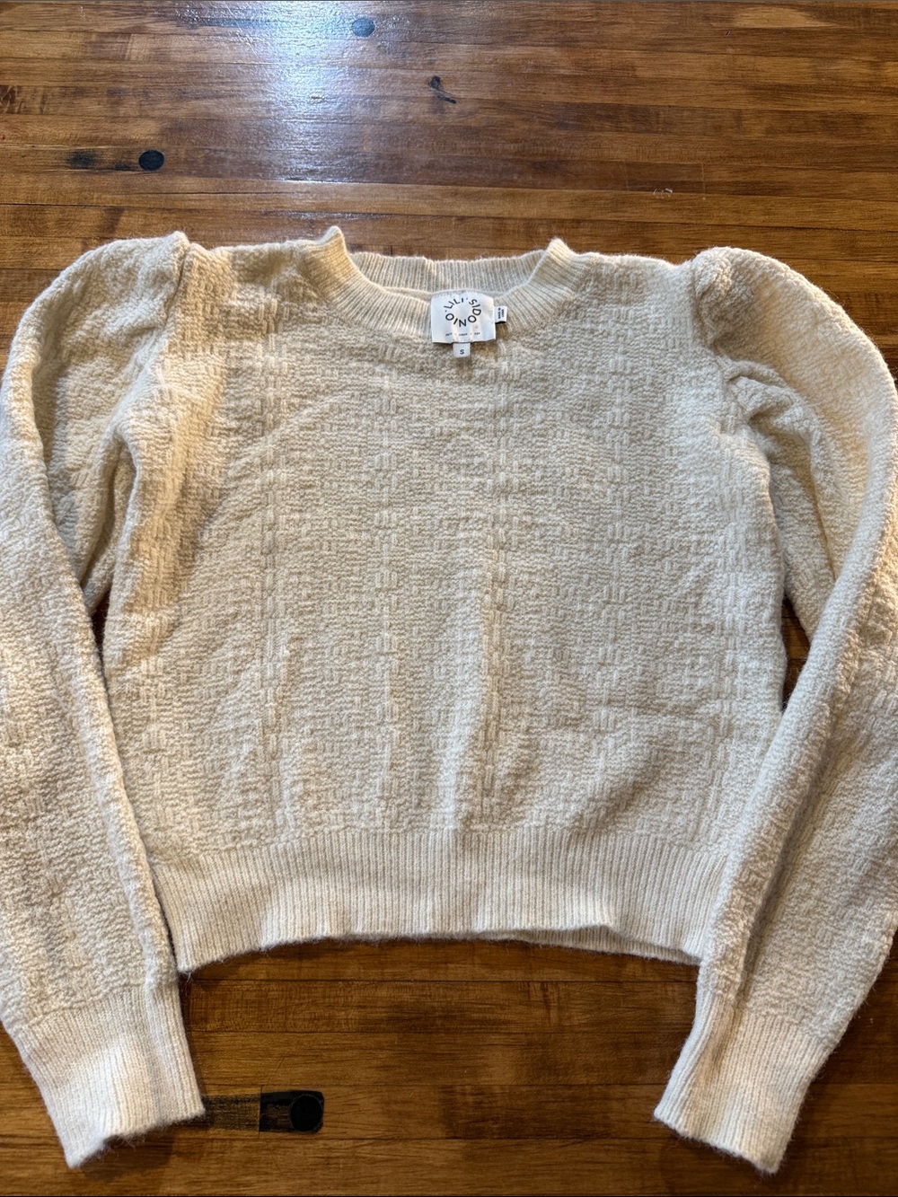Lili Sidonio Sweater (S) Cream (g18)